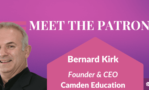 Learnovate Meet the Patrons Q&A with Bernard Kirk Camden Education