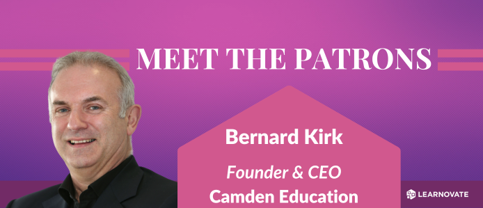 Learnovate Meet the Patrons Q&A with Bernard Kirk Camden Education